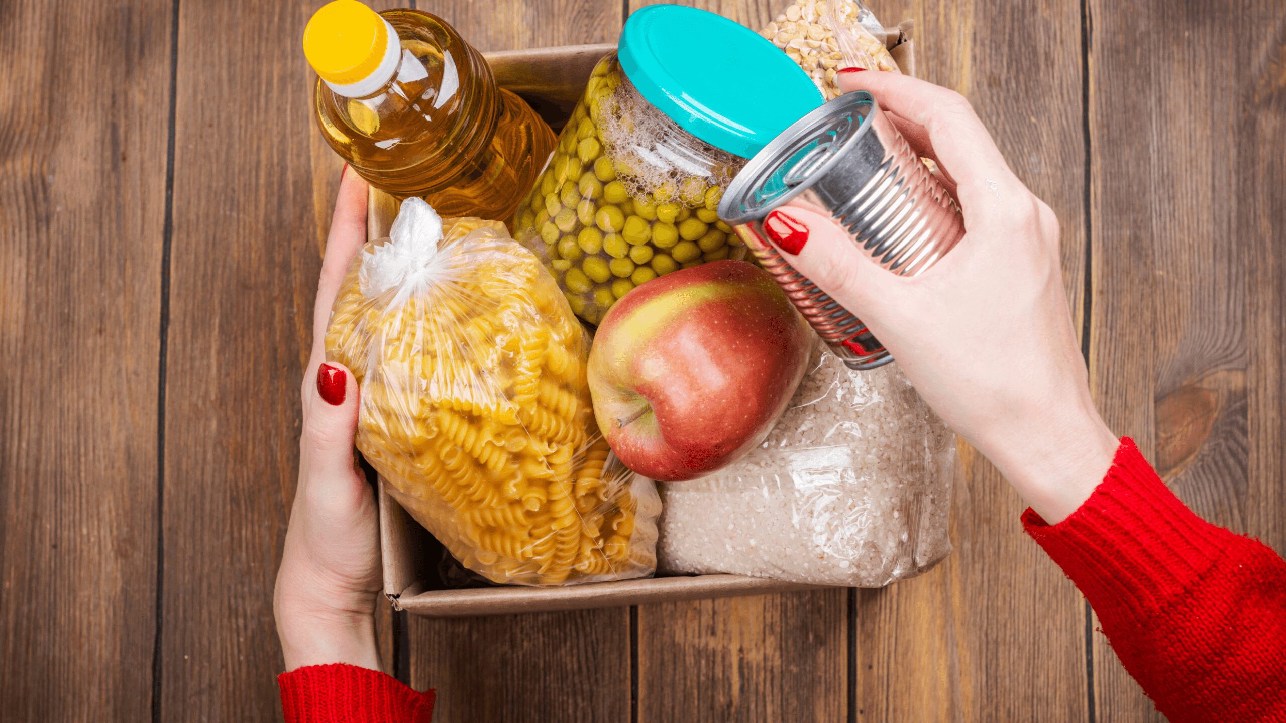 Support your community by donating to our local food bank, ensuring no one goes hungry.